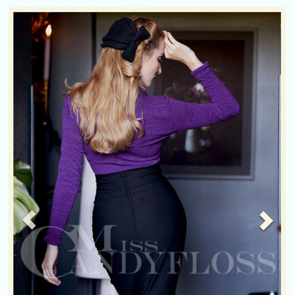 Miss Candyfloss Sandrine-Lavania Classic 1950´s Knitted Top - Picture 5 of 8